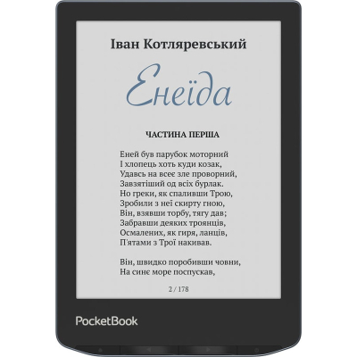 Електронна книга PocketBook 634K3 Verse Pro Color Stormy Sea (PB634K3-1-CIS)