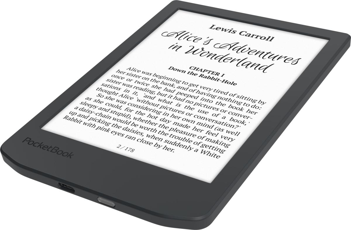 Електронна книга Pocketbook 619 Verse Lite, Midnight Grey (PB619-T-WW)