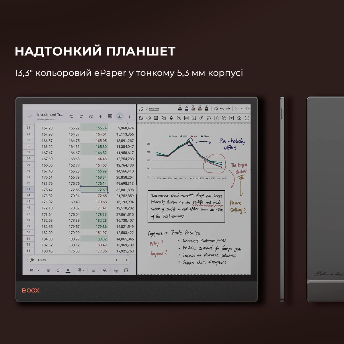 Електронна книга BOOX Tab X С