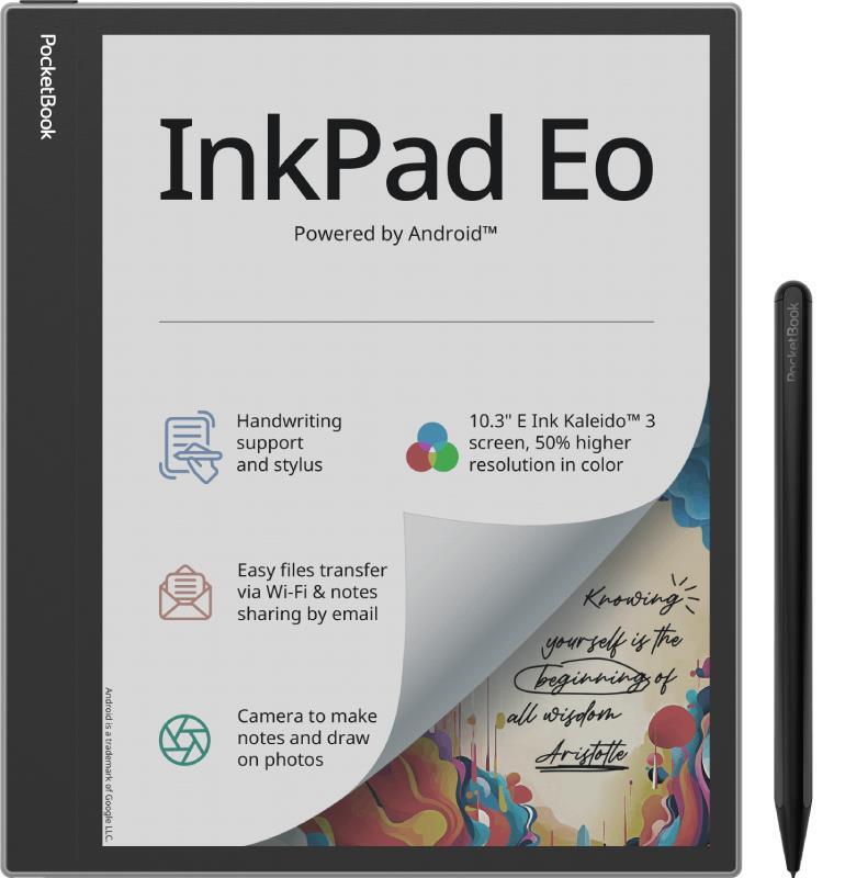 Електронна книга PocketBook 1042 InkPad Eo Mist Grey (PB1042-M-CIS)