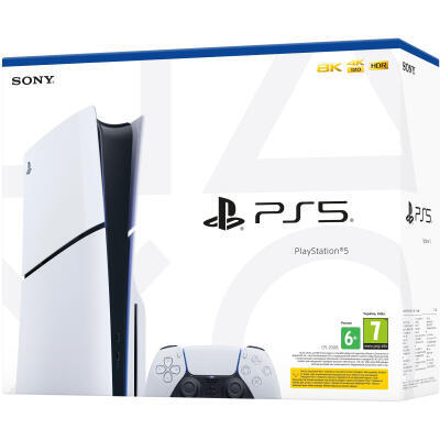 Ігрова консоль Sony Playstation 5 Blu-Ray SLIM Edition 1TB (1000040591 / 1000040594) (1784623)
