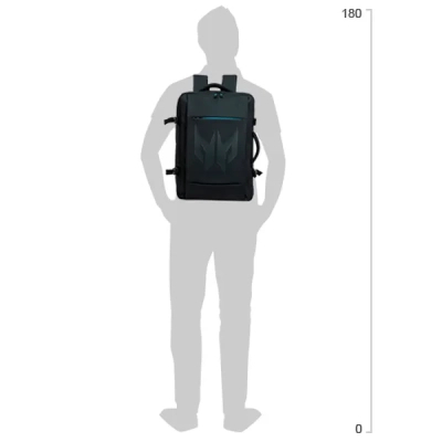 Рюкзак для ноутбука Acer 18" Predator Robust, Black (GP.BAG11.082)