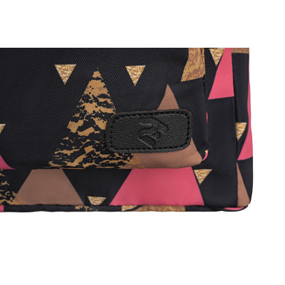 Рюкзак для ноутбука 2E 13" TeensPack Triangles, black (2E-BPT6114BK)