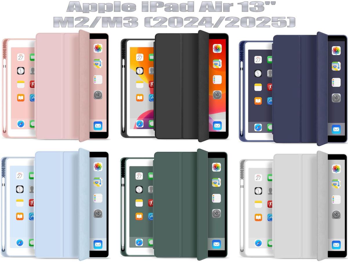 Чохол BeCover з кріпленням Apple Pencil для Apple iPad Air 13