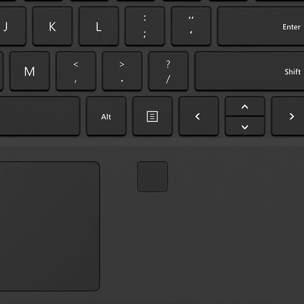 Клавiатура Microsoft Surface Pro 1755 Type Cover with Fingerprint ID Black (GKG-00021)