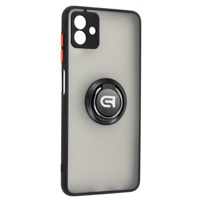 Чохол до мобільного телефона Armorstandart Frosted Matte Ring Samsung A04 (A045) Black (ARM68342)