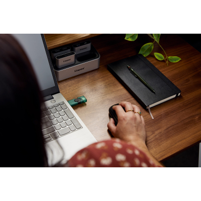 USB флеш накопичувач Kingston 128GB DataTraveler Duo USB 3.2 / Type-C Black/Green (DTDEG2/128GB)