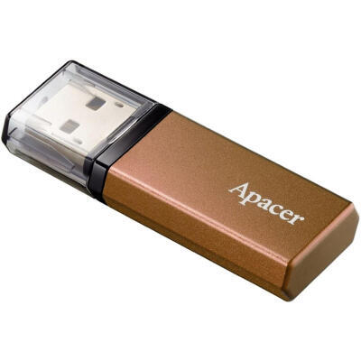 USB флеш накопичувач Apacer 64GB AH25C Classical Bronze USB 3.2 (AP64GAH25CJ-1) (1799212)