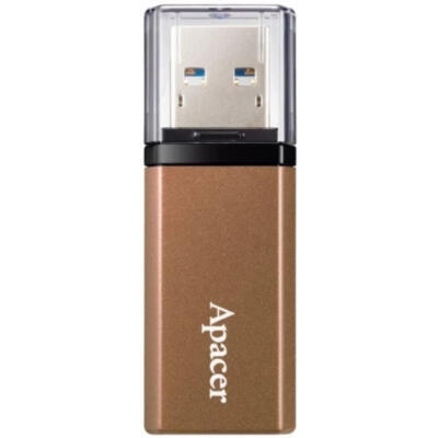 USB флеш накопичувач Apacer 64GB AH25C Classical Bronze USB 3.2 (AP64GAH25CJ-1) (1799212)