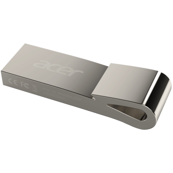 USB флеш накопичувач Acer 16GB UF200 Metal Silver USB 2.0 (BL.9BWWA.502)