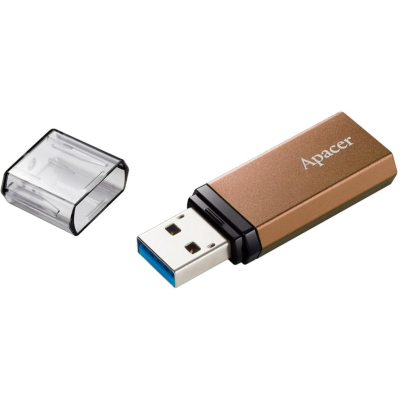 USB флеш накопичувач Apacer 128GB AH25C Classical Bronze USB 3.2 (AP128GAH25CJ-1) (1799357)