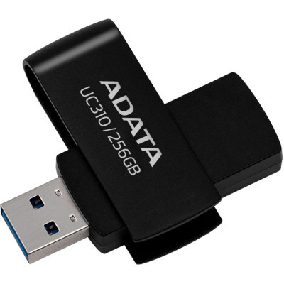 USB флеш накопичувач ADATA 256GB UC310 Black USB 3.0 (UC310-256G-RBK)