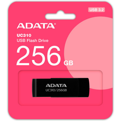 USB флеш накопичувач ADATA 256GB UC310 Black USB 3.0 (UC310-256G-RBK)