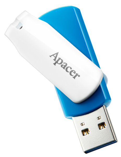 USB флеш накопичувач Apacer 128GB AH357 Ocean Blue USB 3.2 (AP128GAH357U-1) (1783395)