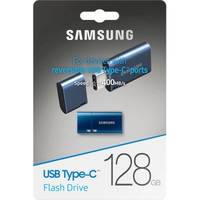 USB флеш накопичувач Samsung 128GB USB Type-C Blue USB 3.1 (MUF-128DA/APC)