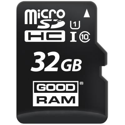 Карта пам`ятi MicroSDHC 32GB UHS-I Class 10 Goodram + SD-adapter (M1AA-0320R12)