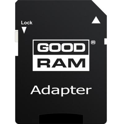 Карта пам`ятi MicroSDHC 32GB UHS-I Class 10 Goodram + SD-adapter (M1AA-0320R12)