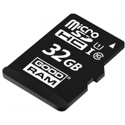 Карта пам`ятi MicroSDHC 32GB UHS-I Class 10 Goodram + SD-adapter (M1AA-0320R12)