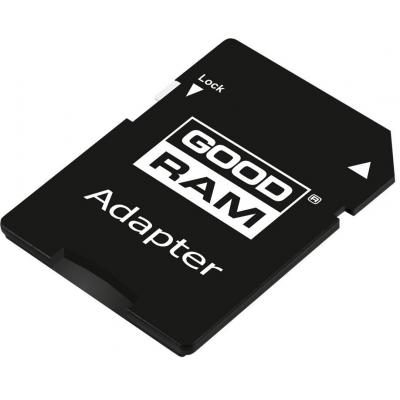 Карта пам`ятi MicroSDHC 32GB UHS-I Class 10 Goodram + SD-adapter (M1AA-0320R12)