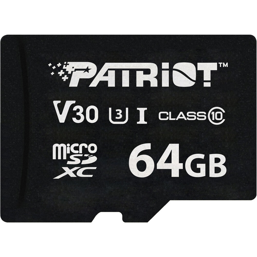 Карта пам`ятi MicroSDXC 64GB UHS-I/U3 Class 10 Patriot VX R90/W80MB/s (PSF64GVX31MCX)