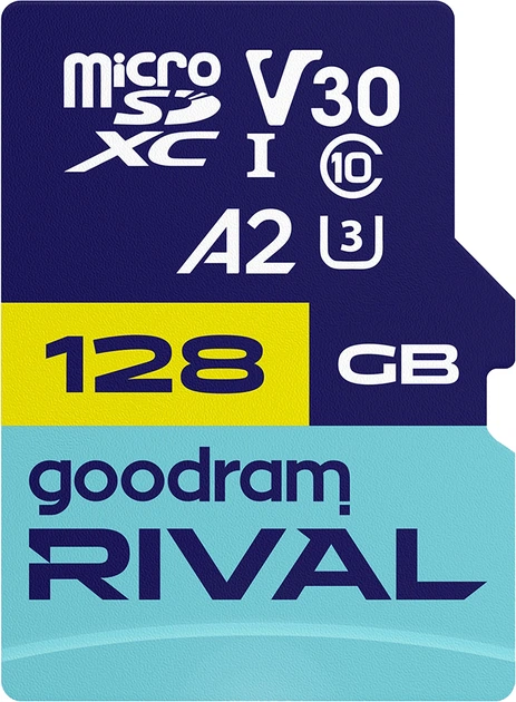 Карта пам`яті MicroSDXC 128GB UHS-I/U3 Class 10 Goodram + SD-adapter R170/W120MB/s + SD-adapter (GGSM2AA-1280R12)