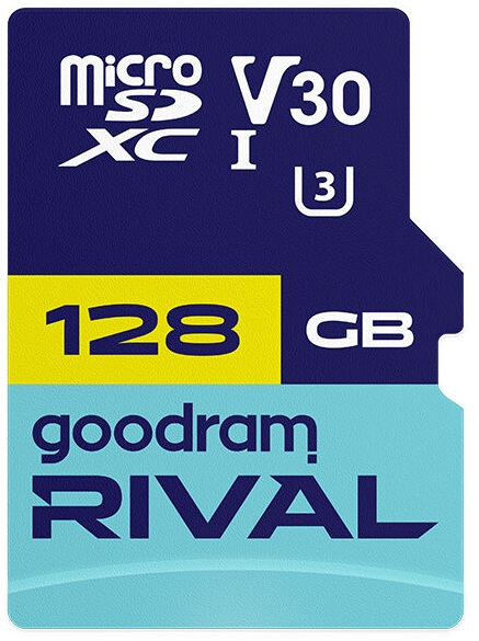 Карта пам`яті MicroSDXC 128GB UHS-I/U3 Class 10 Goodram + SD-adapter R100/W70MB/s + SD-adapter (GGSM3AA-1280R12)