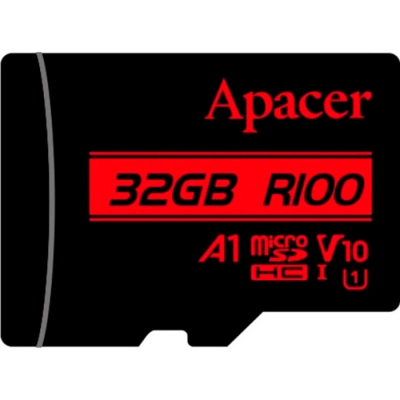 Карта пам`ятi MicroSDHC 32GB UHS-I Class 10 Apacer (AP32GMCSH10UB-RA)