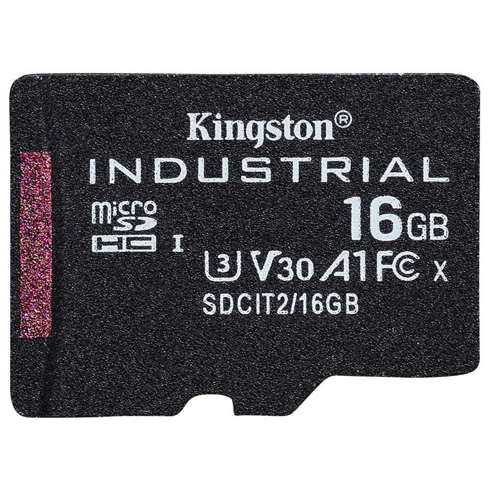 Карта пам`ятi MicroSDHC 16GB UHS-I/U3 Class 10 Kingston Industrial (SDCIT2/16GBSP)