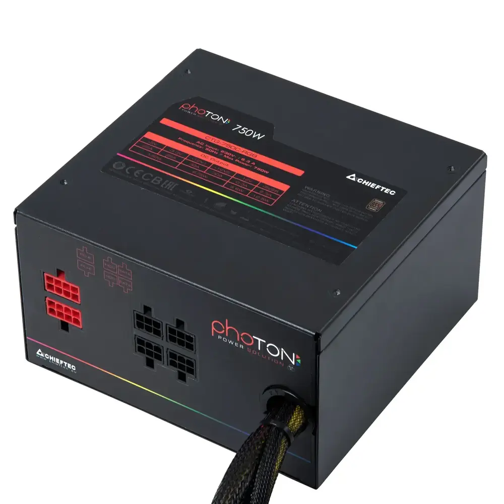 Блок живлення Chieftec 750W (CTG-750C-RGB)