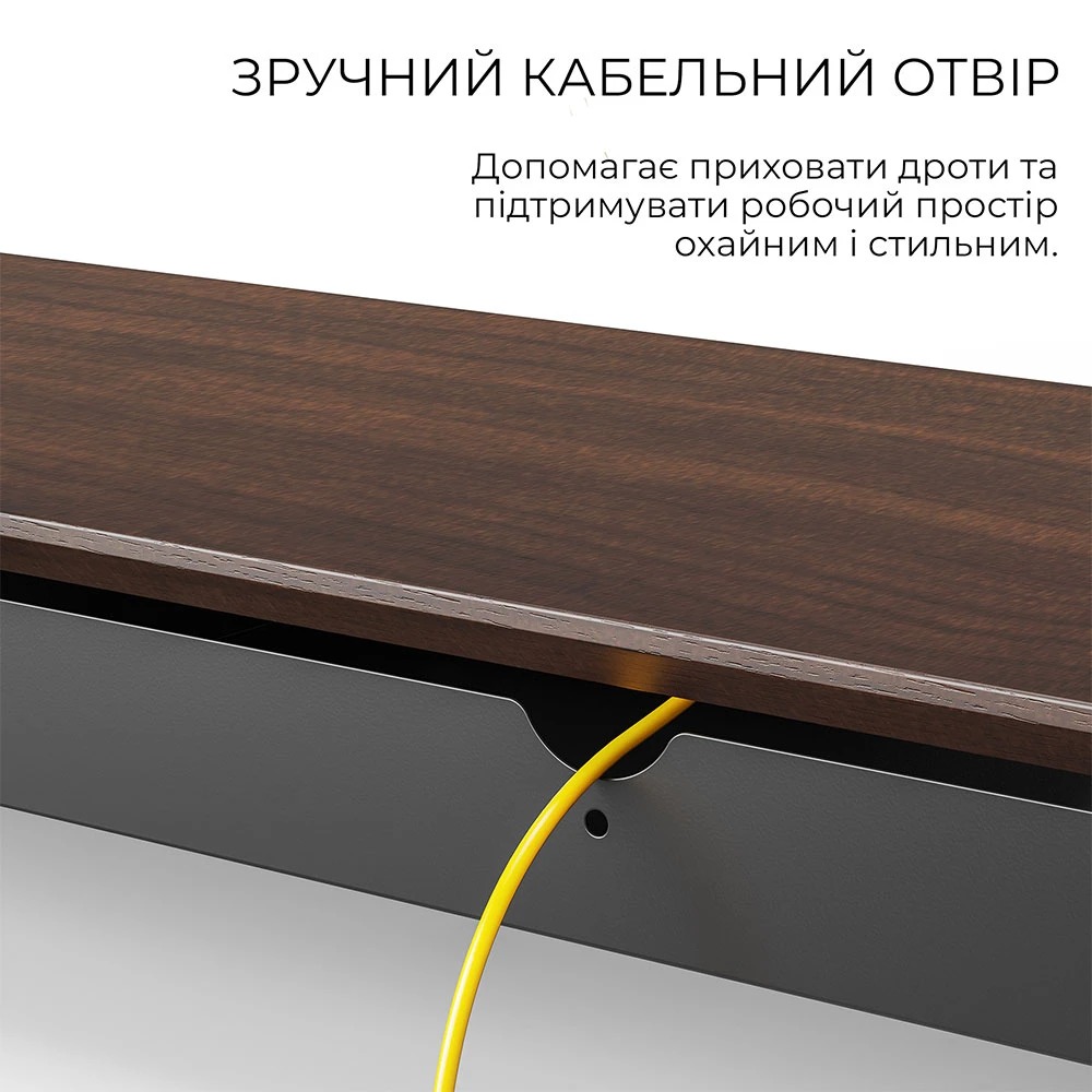 Підставка для монітора OfficePro MR145DW Dark Wood/Black
