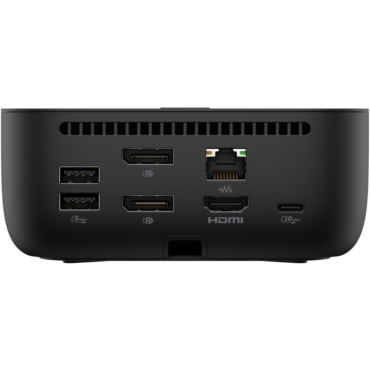 Док-станція USB3.1 Type-C --> HDMI/USB 3.1x3/Type-C/DPx2/RJ45 G6 чорна HP (9X3V1UT)