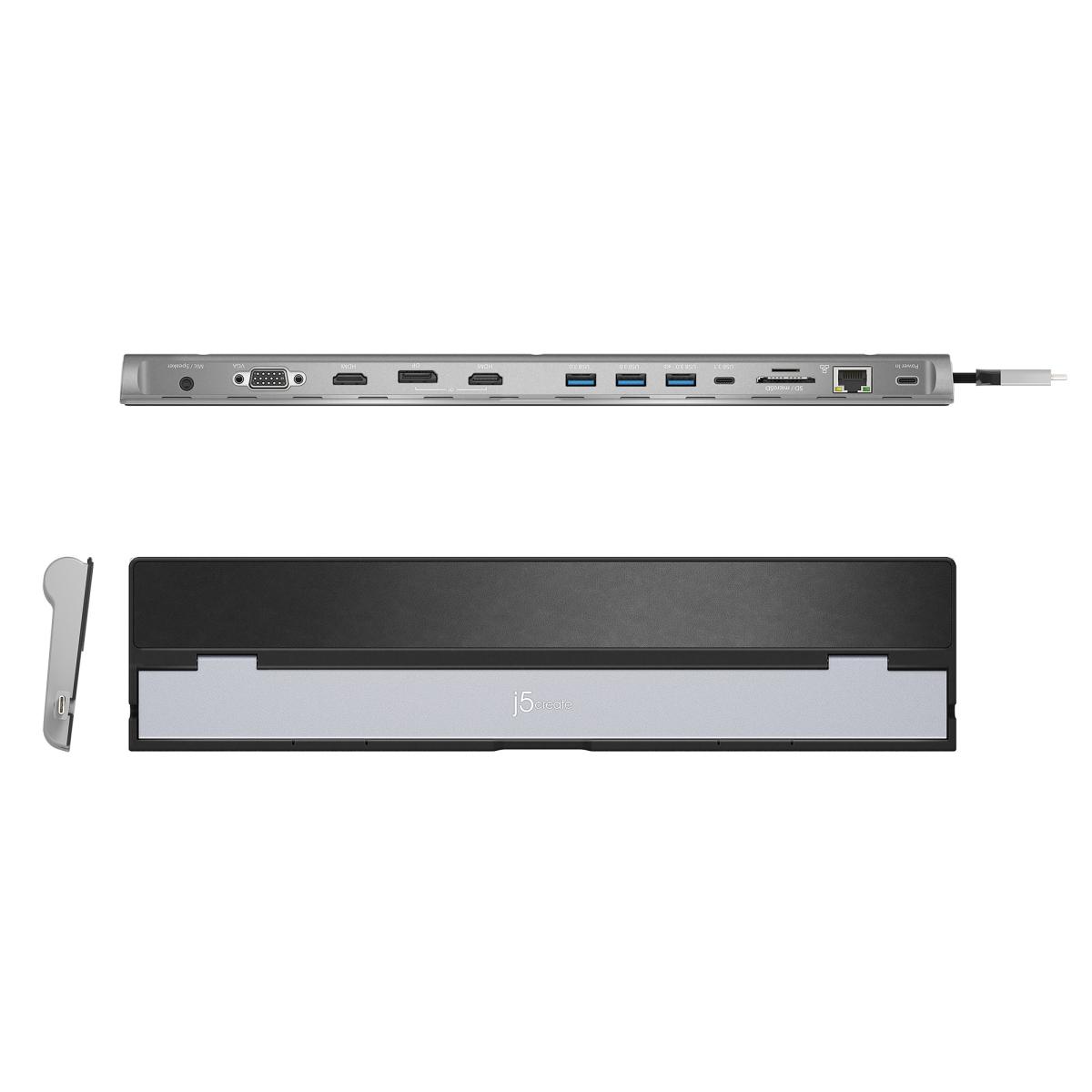 Док-станція J5create USB-C 13-в-1 (JCD543-N)