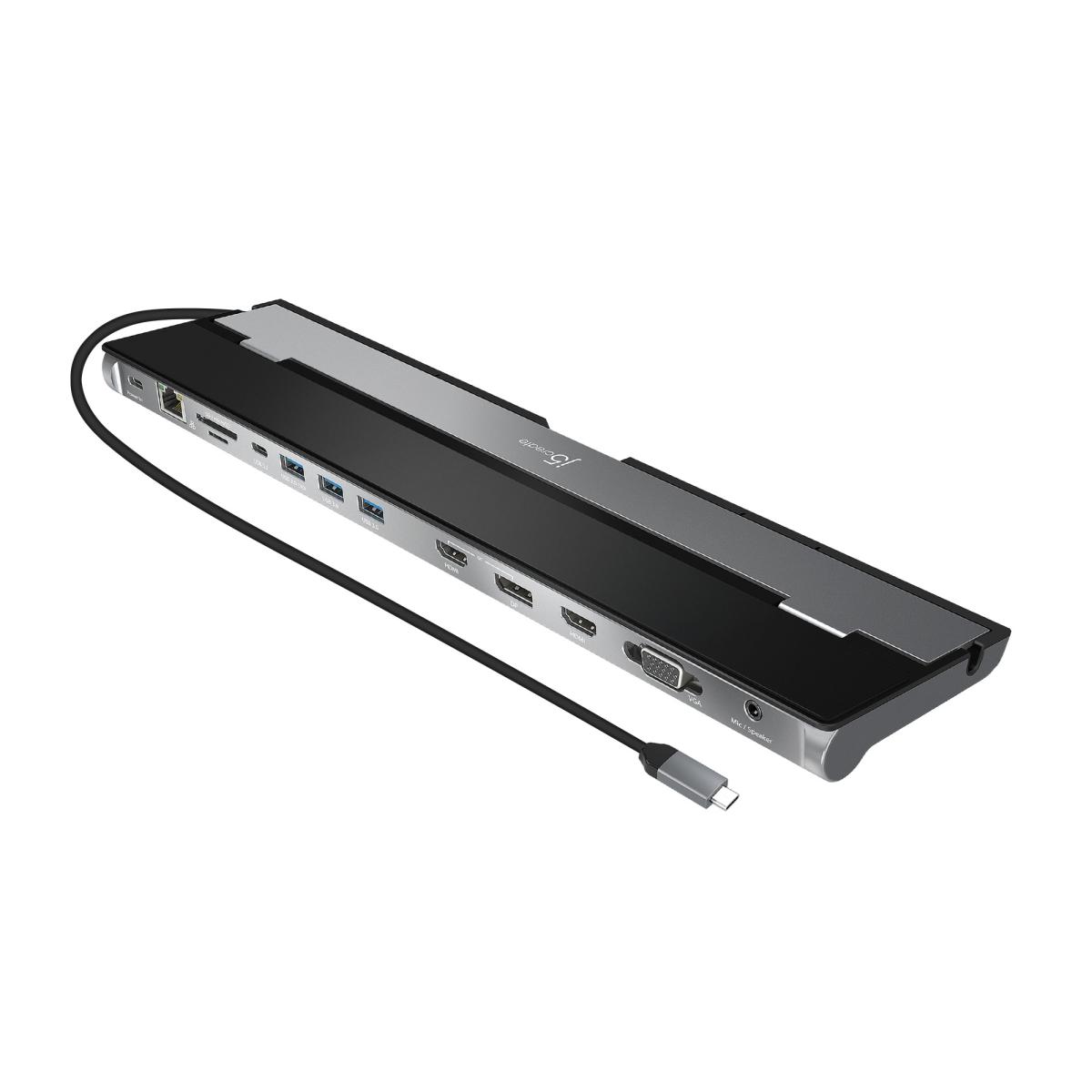 Док-станція J5create USB-C 13-в-1 (JCD543-N)