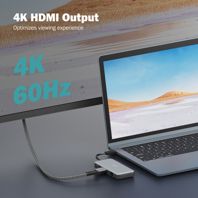 Док-станція Digitus USB-C PD 100W/USB3.2х2/USB-C/RJ45/SD/MicroSD/HDMI (DA-70914)