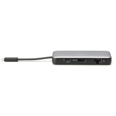 Док-станція Digitus USB-C PD 100W/USB3.2х2/USB-C/RJ45/SD/MicroSD/HDMI (DA-70914)