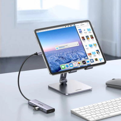 Порт-реплікатор Ugreen Dock CM511 5in1 USB3.1 Type-C --> HDMI 60Hz/3xUSB-А 3.0/Type-C/PD 100W (15597