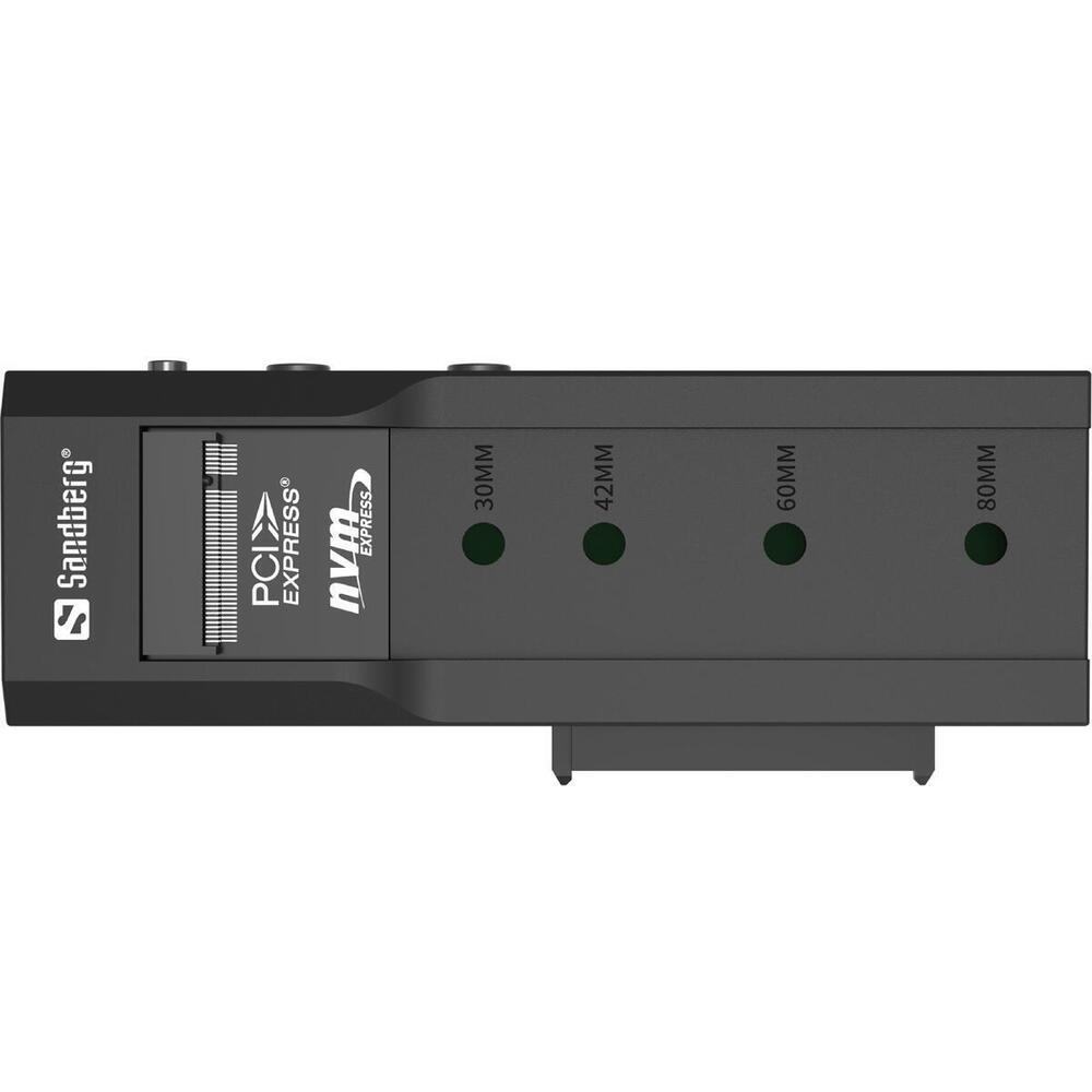 Док-станція Sandberg USB3.2 Type-C toSSD M2/NVMe SATA Cloner & Dock Sandberg (136-49)