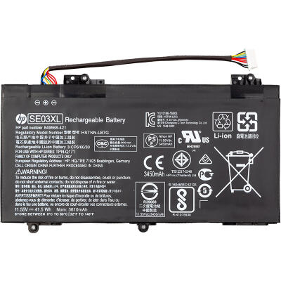 Акумулятор для ноутбуків HP Pavilion 14-al000 (SE03XL) 11.55V 3450mAh (original) (NB462001) (1852648)