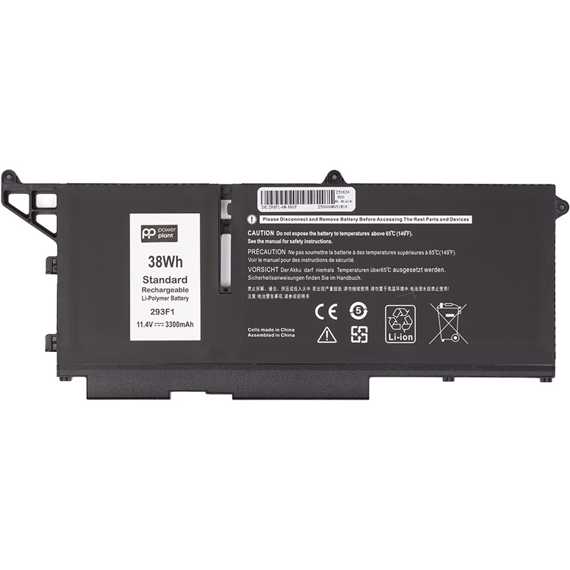 Акумулятор PowerPlant для ноутбуків DELL Latitude 5330 (293F1) 11.4V 3300mAh (NB442201)