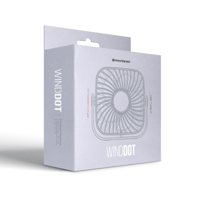 USB вентилятор Armorstandart WindDot AF1 USB-A Dark Blue (ARM85147)