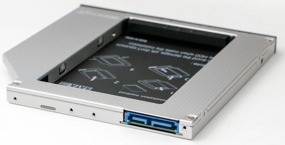 Фрейм-перехідник Grand-X HDD 2.5'' to notebook 9.5 mm ODD SATA3 (HDC-26)