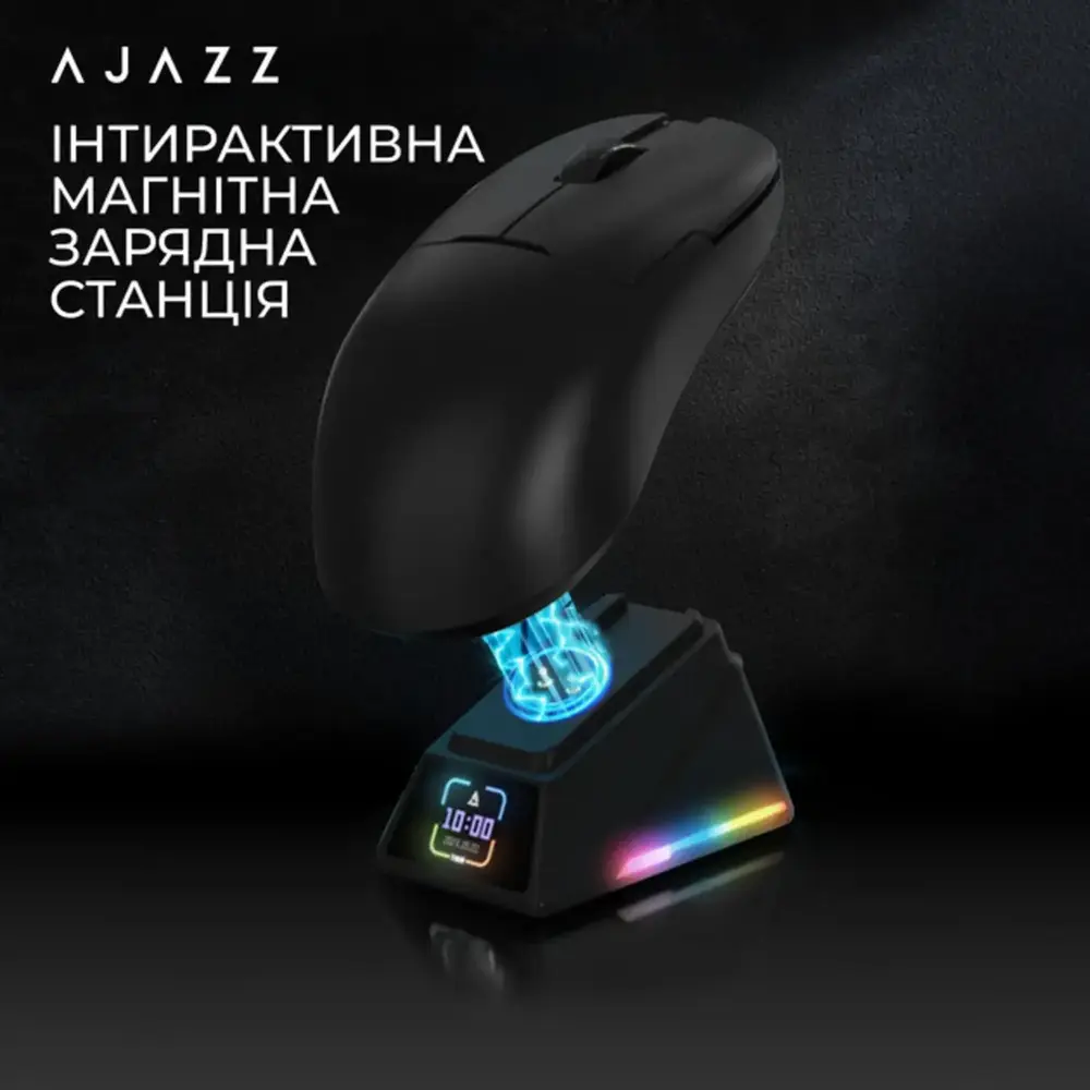 Миша бездротова Ajazz AJ159 Apex Black (AJM159-A-B)
