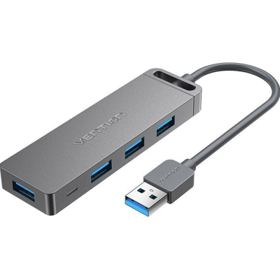 USB-хаб Vention CHLBB 4 ports Black