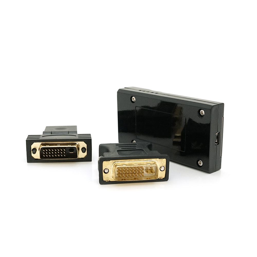 Конвертер USB 2.0 to HDMI / VGA / DVI, Black, Box (1585499)
