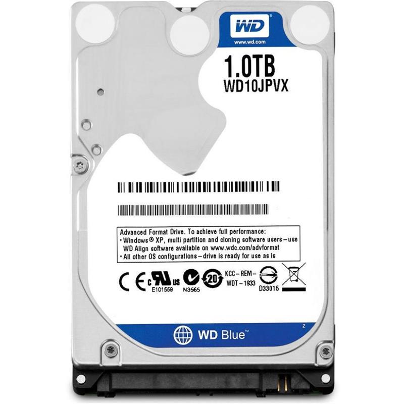 Жорсткий диск для ноутбука 2.5" 1TB WD (WD10JPVX)