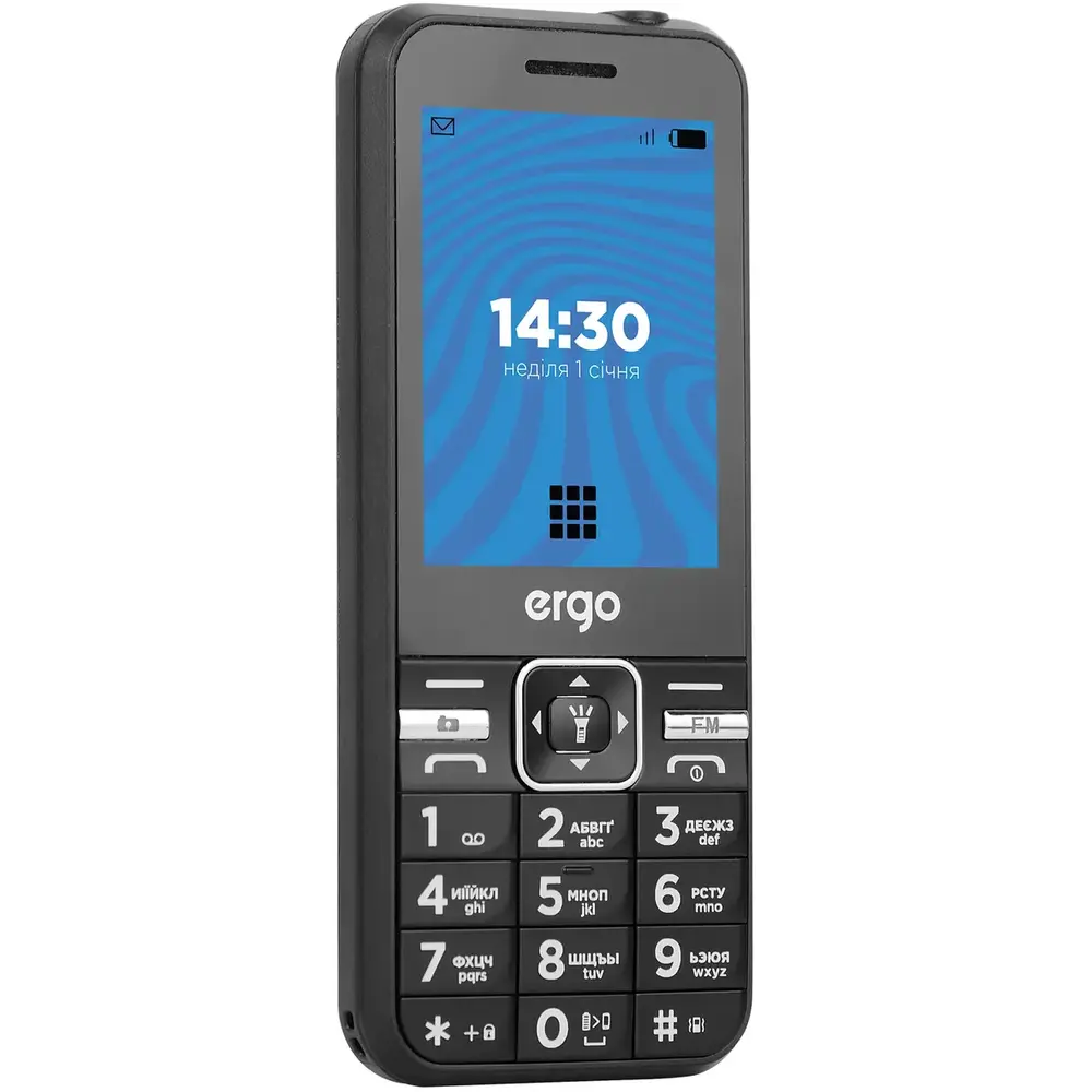 Мобiльний телефон Ergo E281 Dual Sim Black