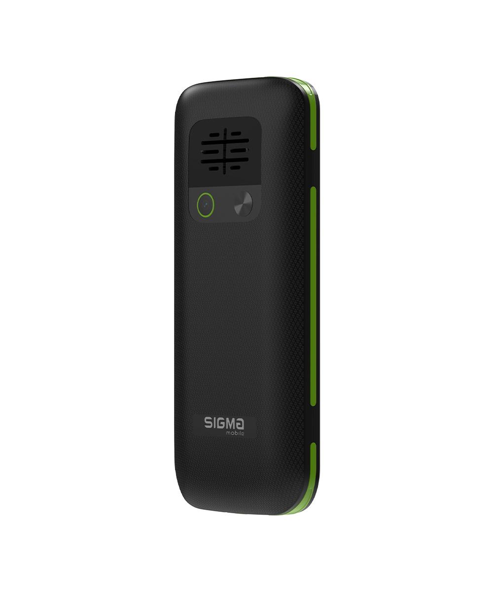 Мобiльний телефон Sigma mobile X-style 171 Mini Dual Sim Black/Green