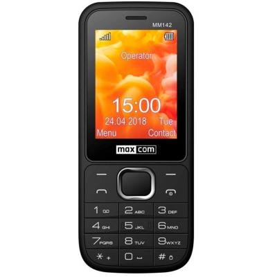 Мобiльний телефон Maxcom MM142 Dual Sim Black