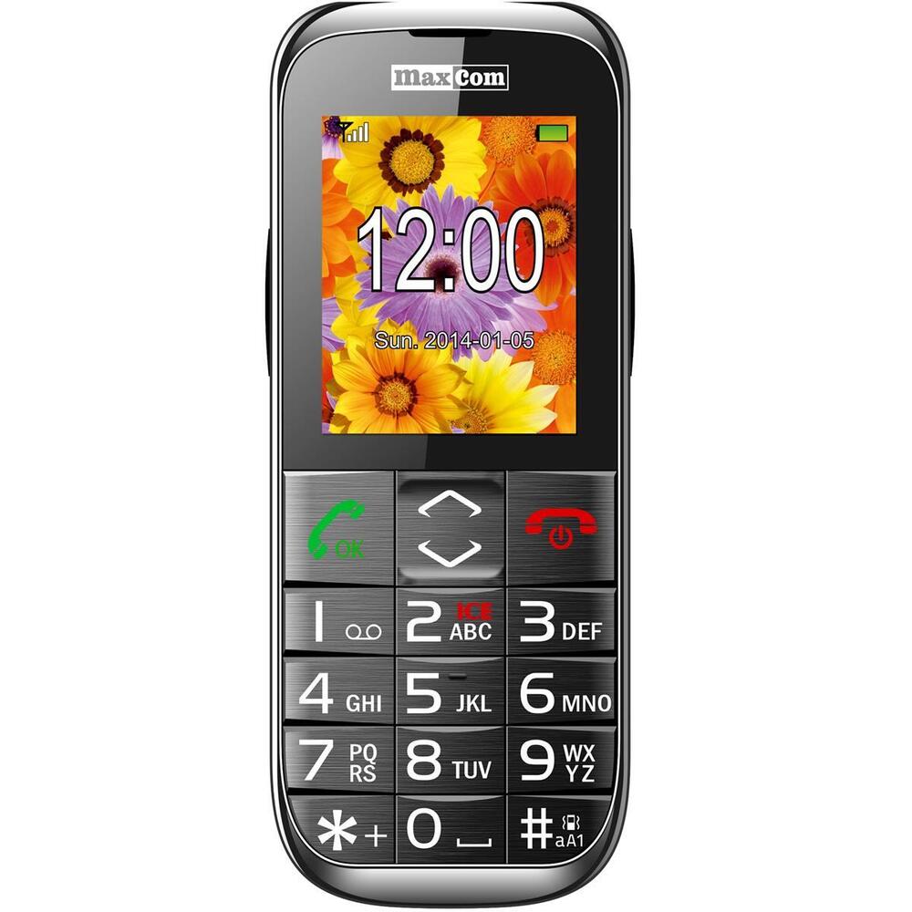Мобiльний телефон Maxcom MM720 Black