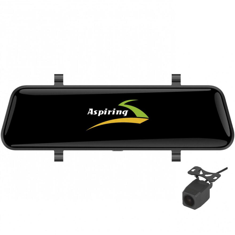 Відеореєстратор Aspiring Maxi 4 Speedcam, WIFI, GPS, 4K, X2 Camers (дзеркало заднього виду) (MA1050WSPC) (1780470)